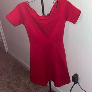 Red forever 21 dress